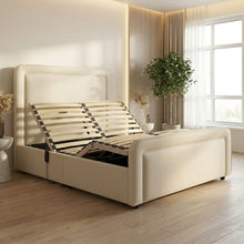 White Plain Adjustable Bed frame With Adjustable Wooden Slats | Memory Foam Mattress