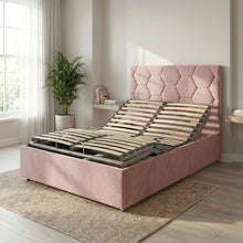 The Vienna Adjustable Bed frame With Adjustable Wooden Slats | Memory Foam Mattress