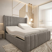 The Manhattan Adjustable Bed frame With Adjustable Wooden Slats | Memory Foam Mattress (Copy)