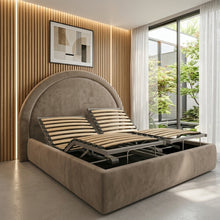 The Ripley Adjustable Bed frame With Adjustable Wooden Slats | Memory Foam Mattress