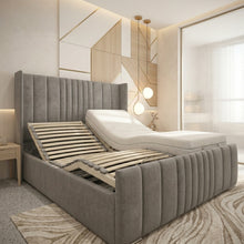 The Manhattan Adjustable Bed frame With Adjustable Wooden Slats | Memory Foam Mattress (Copy)