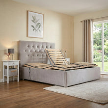 The Deluxe Adjustable Bed frame With Adjustable Wooden Slats | Memory Foam Mattress
