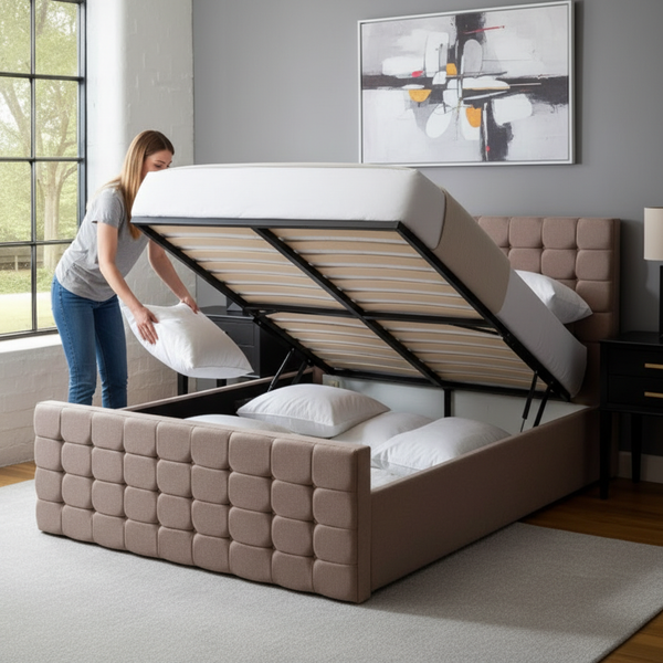 Kensington Traditional Ottoman Bed Frame