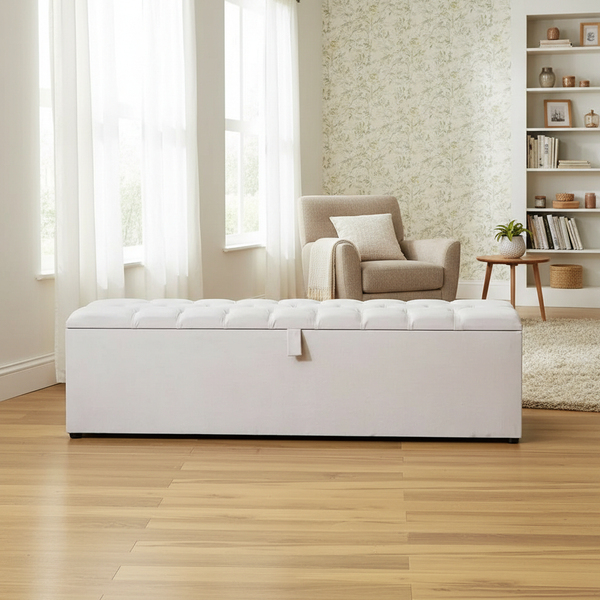 Chelsea Ottoman Blanket Storage Box