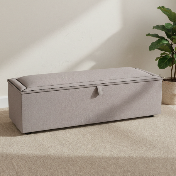 Monza Ottoman Blanket Storage Box